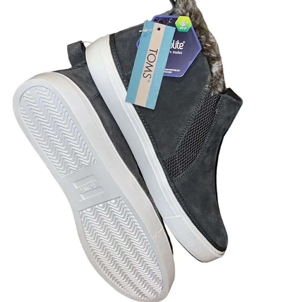 ✨ Bryce Faux Fur Trim High Top Sneaker
TOMS✨
